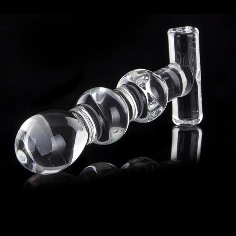 10Pcs Pyrex Glass Dildo Crystal Anal Bead Butt Plug Fake Penis Dick Prostate Massage Masturbation Sex Toys for Women Gay Female 17
