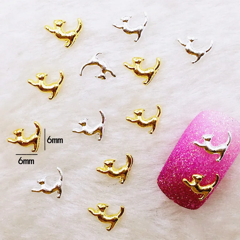 50pcs/pack Japan New 3D Alloy Nail Art Accessory Metal Nail Decoration Lovely Cat DIY Charm Nail Tools Supplies for Manicure
50pcs/pack Japan New 3D Alloy Nail Art Accessory Metal Nail Decoration Lovely Cat DIY Charm Nail Tools Supplies for Manicure