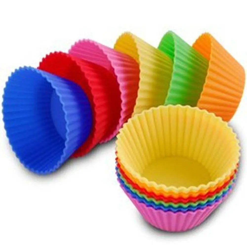 FJS! WAWO Silicone Moule Colore de Cupcake et de Muffin pour Cupcake DIY Couleur par aleatoire- 12pcs
FJS! WAWO Silicone Moule Colore de Cupcake et de Muffin pour Cupcake DIY Couleur par aleatoire- 12pcs