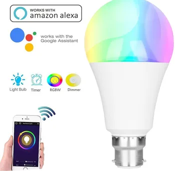 Smart Home Wifi Bulb Remote Control Light Switch Led Color Light Bulb Compatible Alexa Google Home Assistant Automation
Smart Home Wifi Bulb Remote Control Light Switch Led Color Light Bulb Compatible Alexa Google Home Assistant Automation