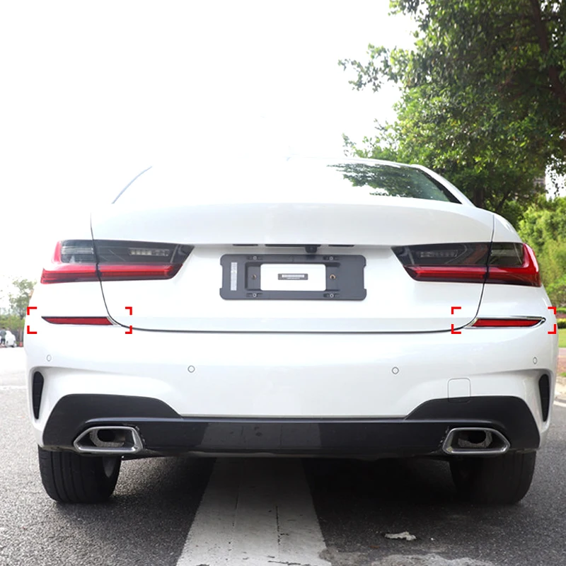 For BMW 3 Series G20 M Sport package 2019 2020 ABS Chrome Rear Fog Light Lamp Cover Trim 2pcs Car Styling
For BMW 3 Series G20 M Sport package 2019 2020 ABS Chrome Rear Fog Light Lamp Cover Trim 2pcs Car Styling