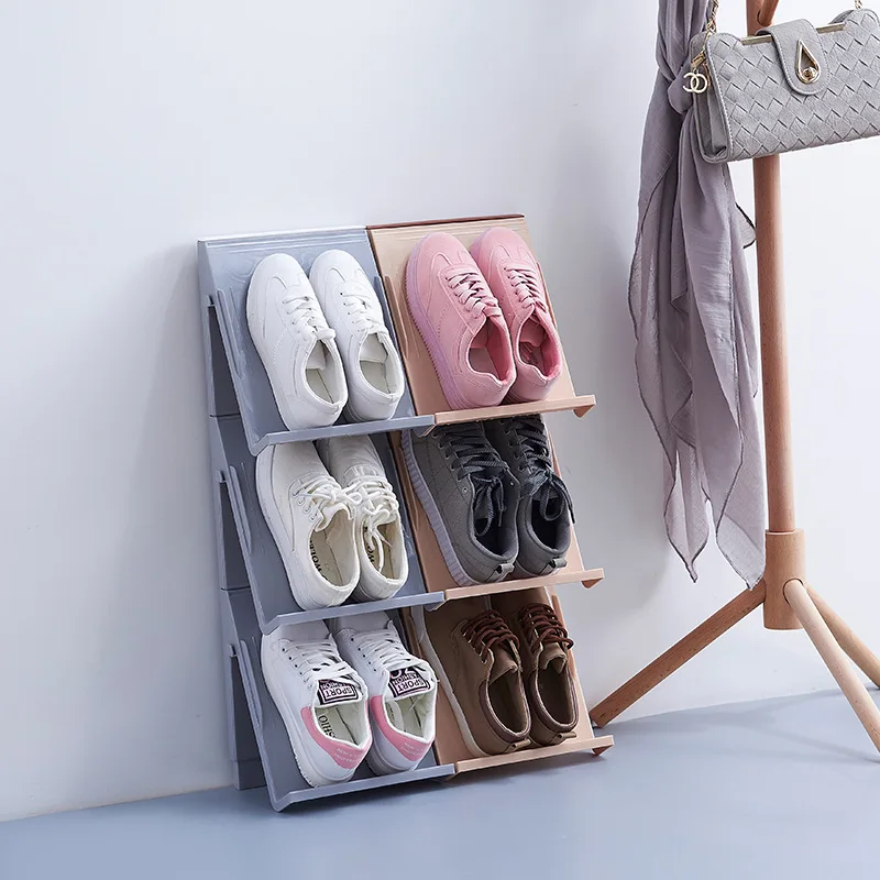Multi-functional Splicing Can Suspend Multi-layer Superimposed Three-dimensional Shoe Rack Simple Shoe Storage Finishing Rack
Multi-functional Splicing Can Suspend Multi-layer Superimposed Three-dimensional Shoe Rack Simple Shoe Storage Finishing Rack