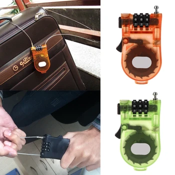 Retractable Bike ABS Steel Cable Code Locks Combination Cable Luggage Security Password Padlocks
Retractable Bike ABS Steel Cable Code Locks Combination Cable Luggage Security Password Padlocks