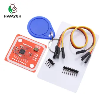 1Set PN532 NFC RFID Wireless Module V3 User Kits Reader Writer Mode IC S50 Card PCB Attenna I2C IIC SPI HSU For Arduino
1Set PN532 NFC RFID Wireless Module V3 User Kits Reader Writer Mode IC S50 Card PCB Attenna I2C IIC SPI HSU For Arduino