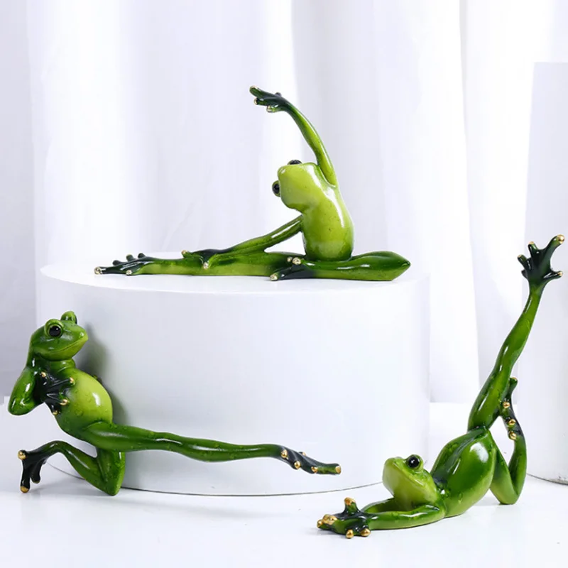 Green Yoga Frog Shaped Decoration 3D Resin Statues for Bedroom Living Room SDF-SHIP
Green Yoga Frog Shaped Decoration 3D Resin Statues for Bedroom Living Room SDF-SHIP