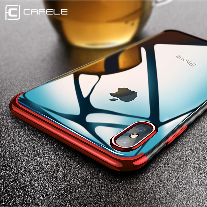 Cafele Luxury Case For iPhone XS Xs Max Transparent TPU Soft Case For iPhone Protective Phone Back Cover Cases 0.5mm Ultra Thin
Cafele Luxury Case For iPhone XS Xs Max Transparent TPU Soft Case For iPhone Protective Phone Back Cover Cases 0.5mm Ultra Thin