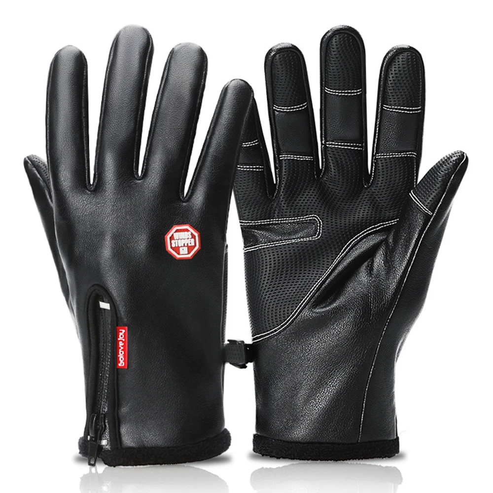 Motorcycle Gloves PU Leather Touch Screen Gloves Autumn Winter Warm Waterproof Windproof Warm Fleece Lined Guantes Moto Luvas
Motorcycle Gloves PU Leather Touch Screen Gloves Autumn Winter Warm Waterproof Windproof Warm Fleece Lined Guantes Moto Luvas
