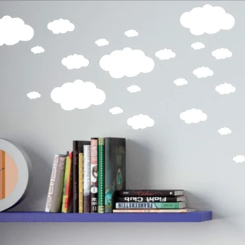 Set of 22 x CLOUDS cloud decal sticker vinyl wall art nursery kids child room 20 Color Choose 
Set of 22 x CLOUDS cloud decal sticker vinyl wall art nursery kids child room 20 Color Choose