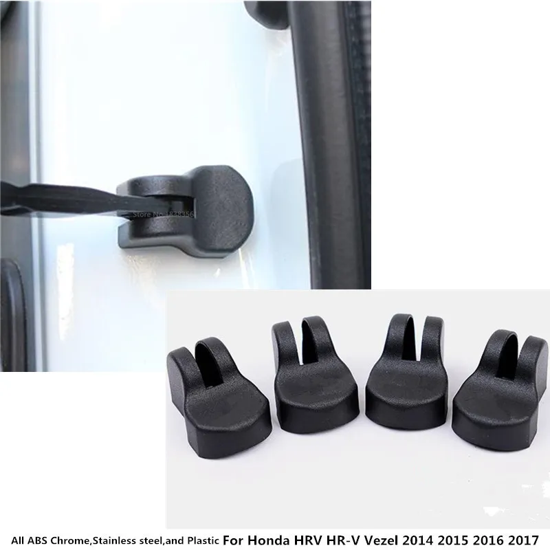 

Car style anti rust water proof Door lock key Plastic buckle Limit device trim For Honda HRV HR-V Vezel 2014 2015 2016 2017 2018