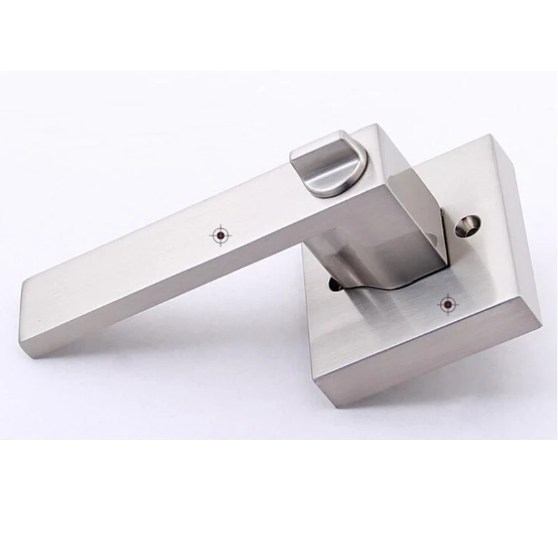 

SUS304 LATCH BRASS CYLINDER LEVERSET DOOR LOCK FOR 34-45MM DOOR THICKNESS WITH SQUARE ROSE