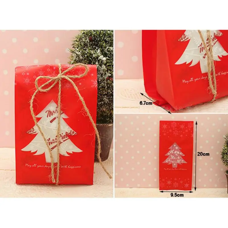 50pcs Merry Christmas Kraft Paper Bag Cookie Packaging Bags for Biscuits Snack Candy Christmas Party Decoration
50pcs Merry Christmas Kraft Paper Bag Cookie Packaging Bags for Biscuits Snack Candy Christmas Party Decoration