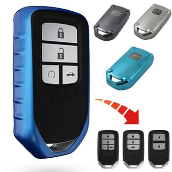 2 3 4 button Car Key Case Cover For Honda Accord 9 Crider City 2015 2016 Vezel Civic Jazz CRV HRV Fit Freed Jade Spirior Odyssey
2 3 4 button Car Key Case Cover For Honda Accord 9 Crider City 2015 2016 Vezel Civic Jazz CRV HRV Fit Freed Jade Spirior Odyssey