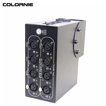 AC100-240V Input DMX Splitter 8way DMX Splitter Stage Light Effect Signal Repeater DMX512 Signal Distributor
AC100-240V Input DMX Splitter 8way DMX Splitter Stage Light Effect Signal Repeater DMX512 Signal Distributor