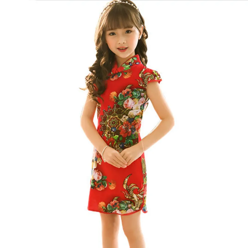 1-9Y Summer Vintage Baby Girls Dress Elegant Chinese Style Children Clothing Vestidos Costume Kids Dresses For Girls Clothes
1-9Y Summer Vintage Baby Girls Dress Elegant Chinese Style Children Clothing Vestidos Costume Kids Dresses For Girls Clothes