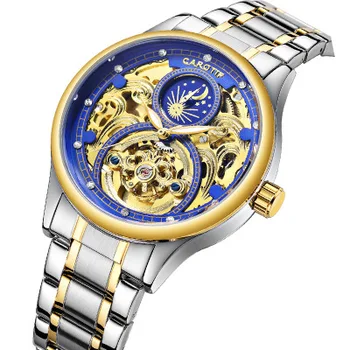 Luxury Skeleton Men Watches Reloj Hombre Full Steel Mechanical Watch Men Dress Business Male Watch Gold Watch erkek kol saati
Luxury Skeleton Men Watches Reloj Hombre Full Steel Mechanical Watch Men Dress Business Male Watch Gold Watch erkek kol saati