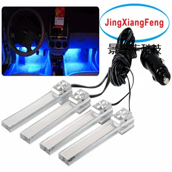 JingXiangFeng car 4 LEDs 12 V Auto Interior LED Atmosphere Lights Decoration Lamp Car Styling for Sedan
JingXiangFeng car 4 LEDs 12 V Auto Interior LED Atmosphere Lights Decoration Lamp Car Styling for Sedan