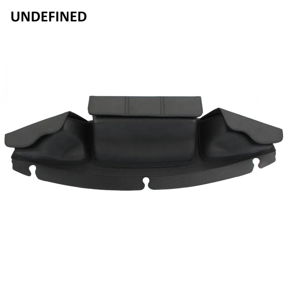 Black Windshied Motorcycle Bag 3 Pocket Saddle Bag Fairing Pouch For Harley Touring Street Electra Glide Tri 2014-2018 2017 2016
Black Windshied Motorcycle Bag 3 Pocket Saddle Bag Fairing Pouch For Harley Touring Street Electra Glide Tri 2014-2018 2017 2016