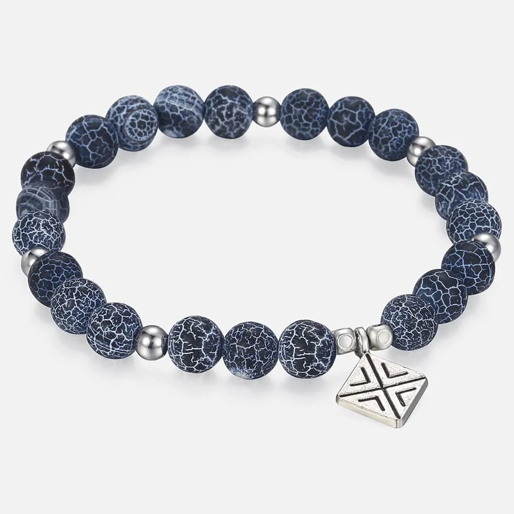 Davieslee Stainless Steel Square Charm Bracelets for Men Blue Stone Elastic Mens Bracelet Beads Chain LDB40
Davieslee Stainless Steel Square Charm Bracelets for Men Blue Stone Elastic Mens Bracelet Beads Chain LDB40