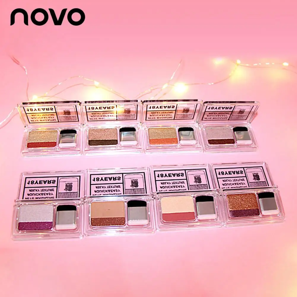 NOVO Fashion eyeshadow palette Dual-Color Matte EyeShadow naked palette Glitter eye shadow MakeUp Nude MakeUp set Korea Cosmetic
NOVO Fashion eyeshadow palette Dual-Color Matte EyeShadow naked palette Glitter eye shadow MakeUp Nude MakeUp set Korea Cosmetic