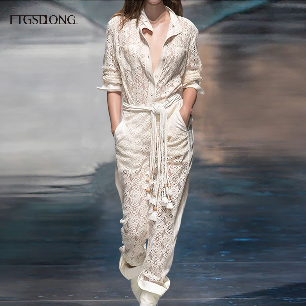 FTGSDLONG 2019 Summer Women Offices OL Sets 2 Pieces Ladies Tops and Pants Set Lace Suit Hollow Out Shirt and Sashes Pants
FTGSDLONG 2019 Summer Women Offices OL Sets 2 Pieces Ladies Tops and Pants Set Lace Suit Hollow Out Shirt and Sashes Pants