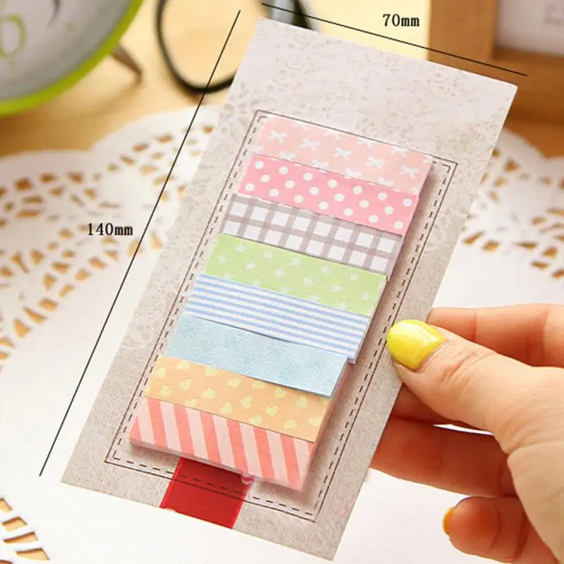 1 PCS Office Stationery Sticky Notes Korea Cute Kawaii 160 Pages Sticker Bookmark Point It Marker Memo Sticker Paper
1 PCS Office Stationery Sticky Notes Korea Cute Kawaii 160 Pages Sticker Bookmark Point It Marker Memo Sticker Paper