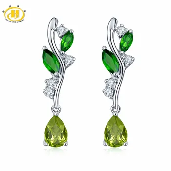 Nautral Gemstone Peridot Chrome Diopside 1.33 Carats Solid 925 Sterling Silver Leaf Design Natural Fine Jewelry for Women Girl
Nautral Gemstone Peridot Chrome Diopside 1.33 Carats Solid 925 Sterling Silver Leaf Design Natural Fine Jewelry for Women Girl