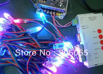 100pcs LPD6803 IC RGB led pixel module waterproof Diffused Digital 12mm punctiform lamp 2 x 50nodes 5V+SD card controller+Power
100pcs LPD6803 IC RGB led pixel module waterproof Diffused Digital 12mm punctiform lamp 2 x 50nodes 5V+SD card controller+Power