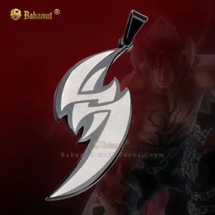 KOF The King of Fighters Tekken Jin Kazama Necklace Pendan Free With Chain - Titanium Steel - Devil Version
KOF The King of Fighters Tekken Jin Kazama Necklace Pendan Free With Chain - Titanium Steel - Devil Version