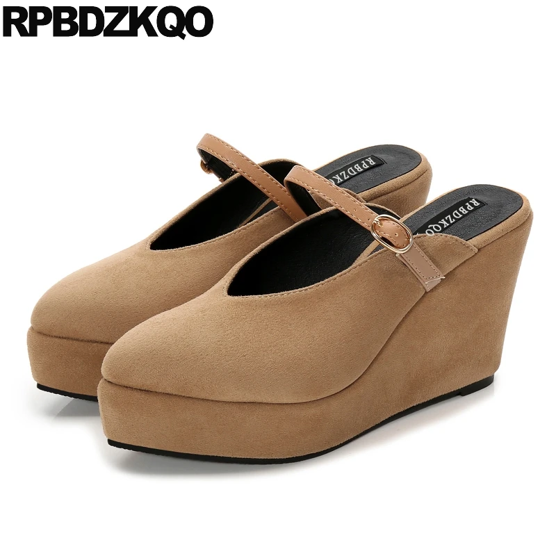retro platform wedge shoes mules slipper vintage high heels women size 4 34 ladies pumps 2019 strap 33 pointed toe suede korean
retro platform wedge shoes mules slipper vintage high heels women size 4 34 ladies pumps 2019 strap 33 pointed toe suede korean