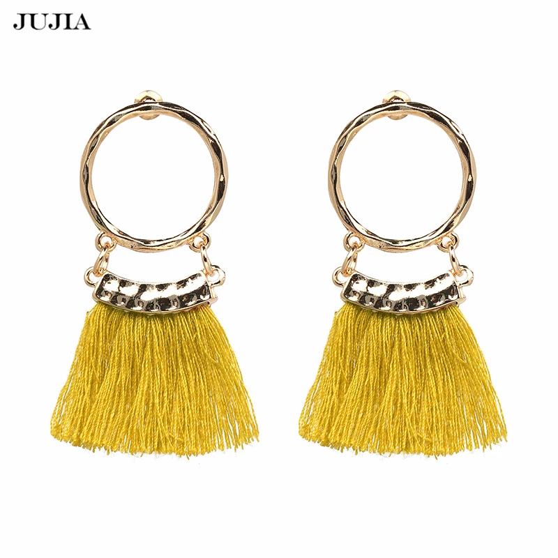 JUJIA Jewelry Long Yellow Tassel Earrings Drop Statement Fringe Earrings For Women Accessories Bijoux
JUJIA Jewelry Long Yellow Tassel Earrings Drop Statement Fringe Earrings For Women Accessories Bijoux