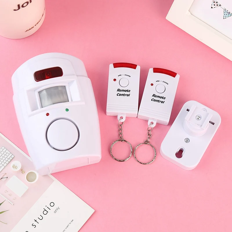 Home Security PIR MP Alert Infrared Sensor Anti-theft Motion Detector Alarm Monitor Wireless Alarm system+2 remote controller
Home Security PIR MP Alert Infrared Sensor Anti-theft Motion Detector Alarm Monitor Wireless Alarm system+2 remote controller