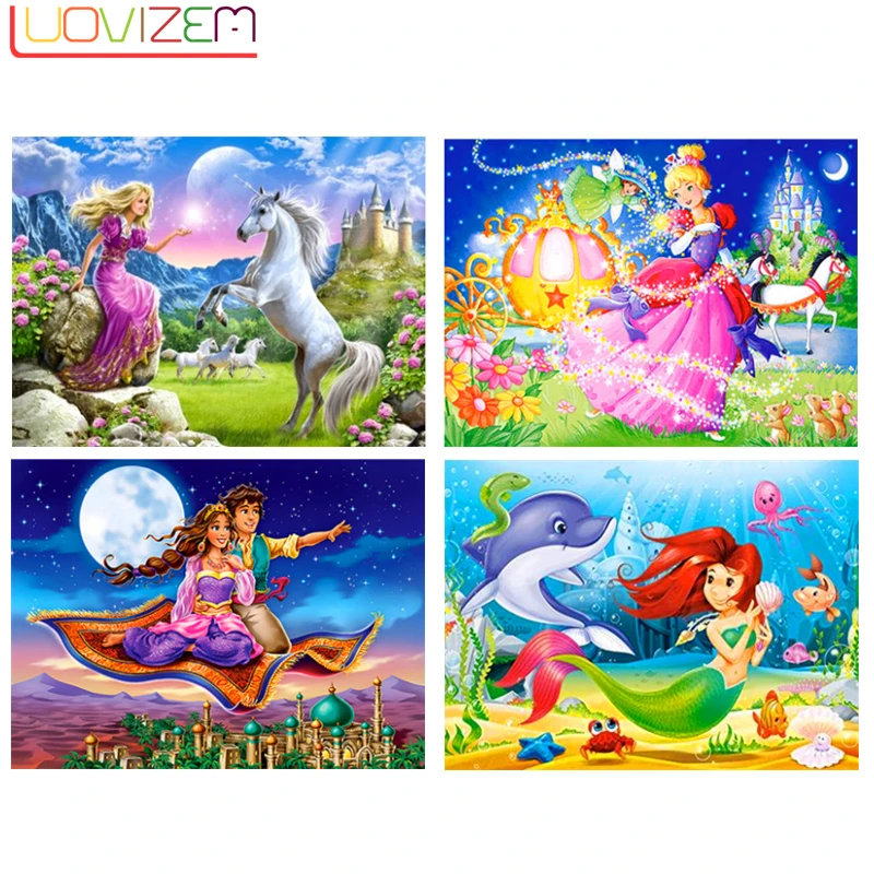 New Diamond Painting Girl Cartoon Pictures Of Rhinestones Girl Diamond Mosaic For Girl For Home Decor LUOVIZEM L252
New Diamond Painting Girl Cartoon Pictures Of Rhinestones Girl Diamond Mosaic For Girl For Home Decor LUOVIZEM L252