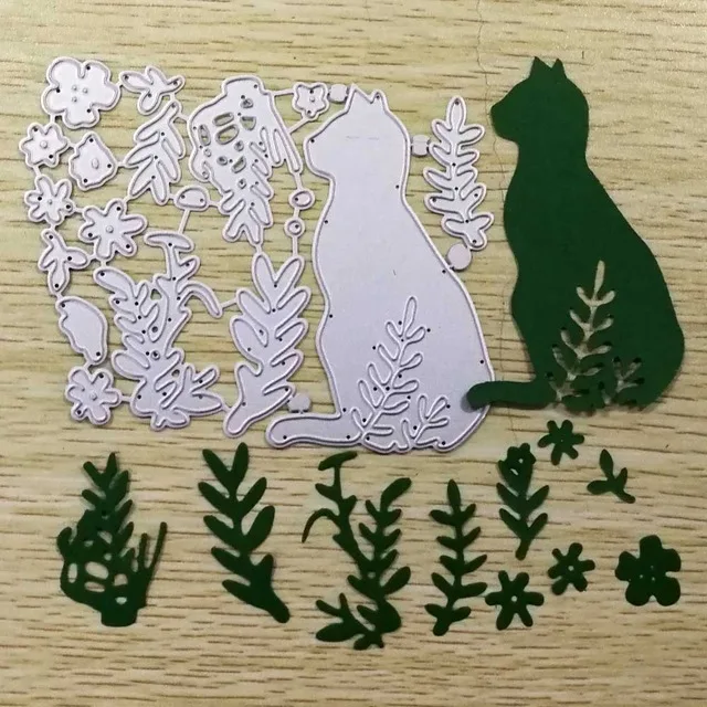 Hemere Cute Cat Flower New Metal Cutting Dies Stencil for DIY Scrapbooking Album Paper Card Decorative Craft Embossing Die Cuts
Hemere Cute Cat Flower New Metal Cutting Dies Stencil for DIY Scrapbooking Album Paper Card Decorative Craft Embossing Die Cuts