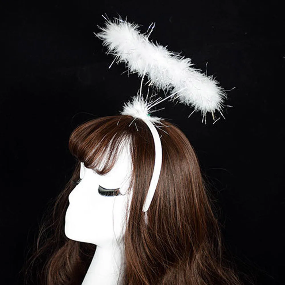 New Stylish Girl Fluffy Halo Angel Headband Fairy Fancy Dress Party Hairband Feather Ring Pure Costume Hen Night Party 2019 #Z
New Stylish Girl Fluffy Halo Angel Headband Fairy Fancy Dress Party Hairband Feather Ring Pure Costume Hen Night Party 2019 #Z