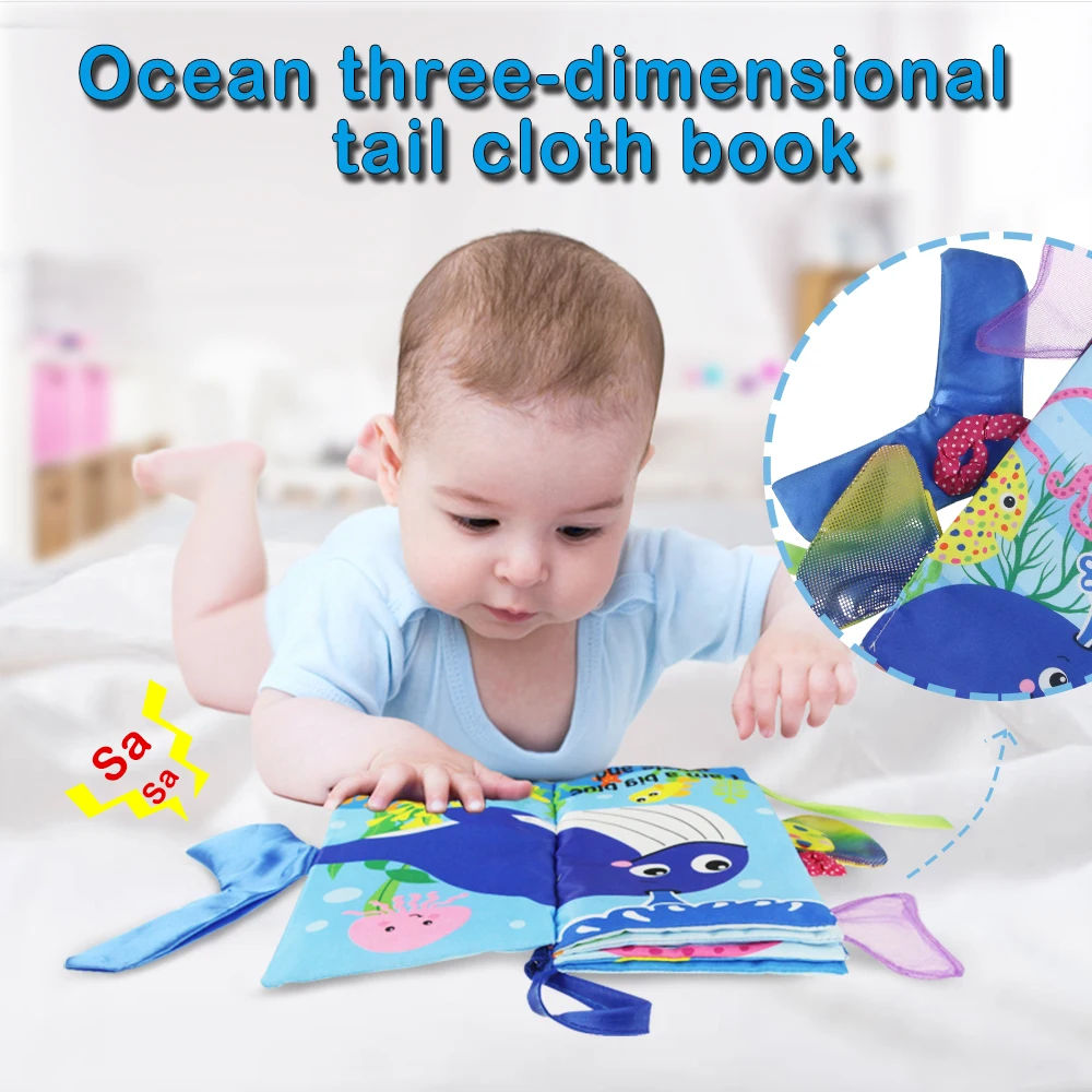 2 Types Soft Tails Cloth Infant Toys Newborn Early Educational Discern Tails Cloth Books Rustle Sound Toys for Kids
2 Types Soft Tails Cloth Infant Toys Newborn Early Educational Discern Tails Cloth Books Rustle Sound Toys for Kids