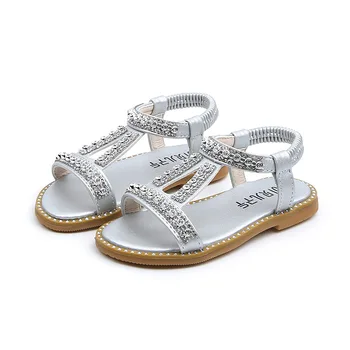 Girls Shoes 2019 Summer New Chlidren Princess Sandals Fashion Bling Party Shoes Casual Children's Sandals Kids Flat Sandals
Girls Shoes 2019 Summer New Chlidren Princess Sandals Fashion Bling Party Shoes Casual Children's Sandals Kids Flat Sandals