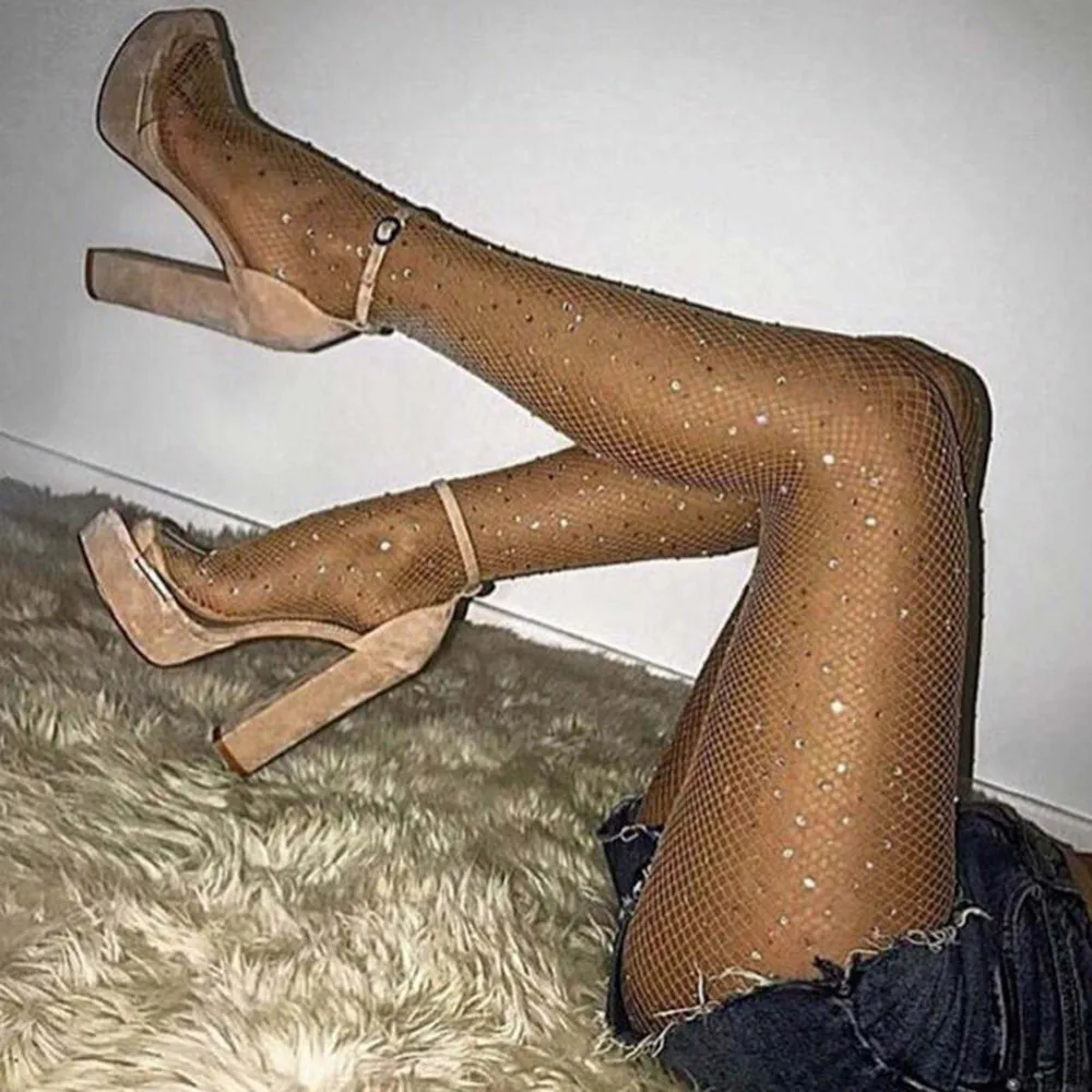 1PC Lady Sexy Fishnet Stockings Fashion Fishnet Women's Net Fishnet Body Tights Pattern Pantyhose Rhinestone Tights Shining #P
1PC Lady Sexy Fishnet Stockings Fashion Fishnet Women's Net Fishnet Body Tights Pattern Pantyhose Rhinestone Tights Shining #P