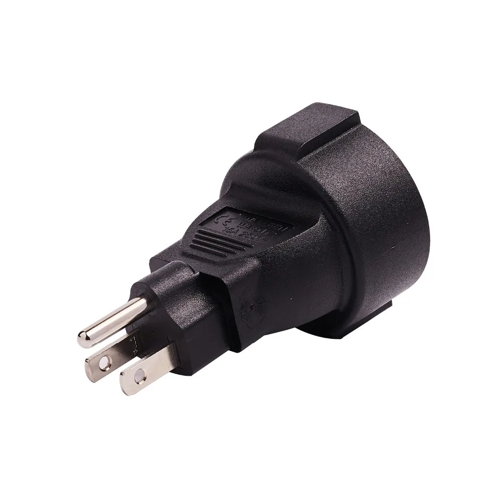 High quality 3 pin AC American USA Power Plug Adapter, Travel Converter UAS to EU European
High quality 3 pin AC American USA Power Plug Adapter, Travel Converter UAS to EU European