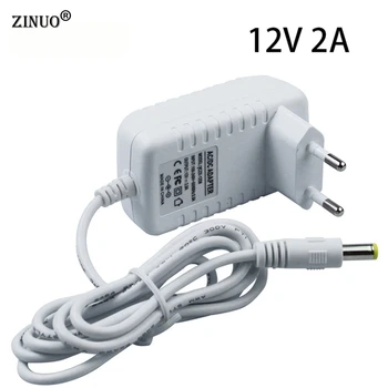DC12V 2A 24W EU Plug Power Adapter Charger Power Supply AC 100-240V to DC 12V 2A Converter LED Transfomer EU Standard Plug
DC12V 2A 24W EU Plug Power Adapter Charger Power Supply AC 100-240V to DC 12V 2A Converter LED Transfomer EU Standard Plug