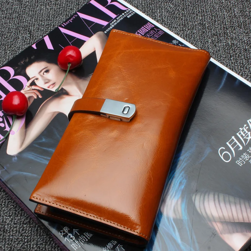 New Wallets Brand Design High Quality Genuine Leather Wallet Hasp Fashion Dollar Price Long Purse Card Holder
New Wallets Brand Design High Quality Genuine Leather Wallet Hasp Fashion Dollar Price Long Purse Card Holder