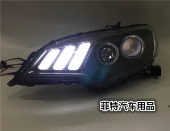 Fit for HONDA FIT 2014 Headlight total double lens xenon lamp angel eye LED day light
Fit for HONDA FIT 2014 Headlight total double lens xenon lamp angel eye LED day light