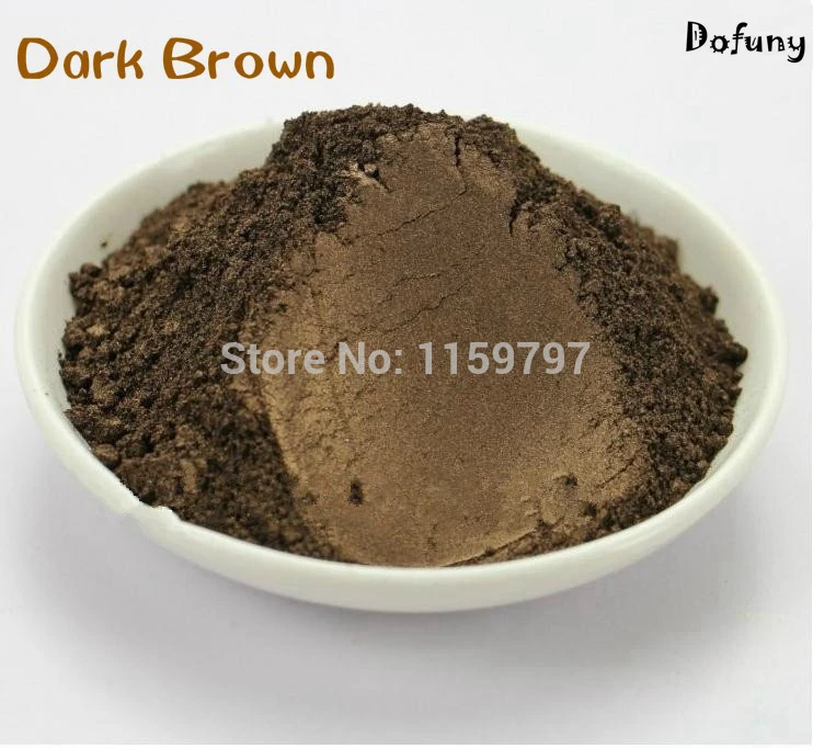 Dark Brown color Pearl pigment,mica powder,pearlescent effect powder,makeup DIY eyeshadow powder,soap dye powder
Dark Brown color Pearl pigment,mica powder,pearlescent effect powder,makeup DIY eyeshadow powder,soap dye powder
