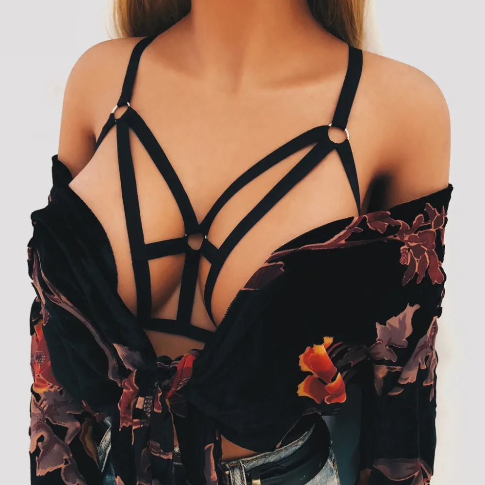 High Elasticity Sexy Alluring Women Cage Bra Elastic Hollow Out Bra Bustier Lingerie Underwear
High Elasticity Sexy Alluring Women Cage Bra Elastic Hollow Out Bra Bustier Lingerie Underwear