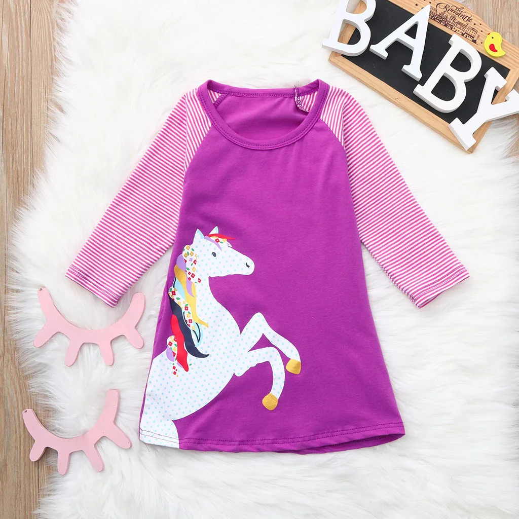 Toddler Baby Clothing Set Girl Kid Cartoon Simple Match For Children Horse lattice Print Princess Party Conjunto Menina Dress
Toddler Baby Clothing Set Girl Kid Cartoon Simple Match For Children Horse lattice Print Princess Party Conjunto Menina Dress