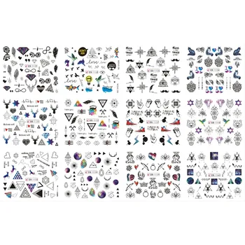 UPRETTEGO 12 PACK/ LOT WATER DECAL NAIL ART NAIL STICKER FULL COVER GEOMETRY TRIANGLE EYE DEER TRIBAL SIGN BOW ARROW BN1129-1140
UPRETTEGO 12 PACK/ LOT WATER DECAL NAIL ART NAIL STICKER FULL COVER GEOMETRY TRIANGLE EYE DEER TRIBAL SIGN BOW ARROW BN1129-1140