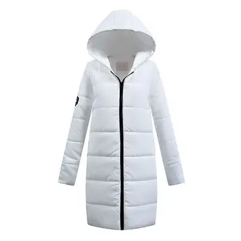 White Simple Winter Warm Plus Size Cotton Padded Jackets Women Coats Casual Slim Thick Hooded Female Overcoats Long Outwears
White Simple Winter Warm Plus Size Cotton Padded Jackets Women Coats Casual Slim Thick Hooded Female Overcoats Long Outwears
