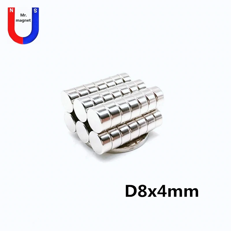 100pcs 8x4 Neodymium Magnet 8*4 Super Strong Powerful Permanent Magnetic Magnets 8mm x 4mm Small Round NdFeB Cylinder
100pcs 8x4 Neodymium Magnet 8*4 Super Strong Powerful Permanent Magnetic Magnets 8mm x 4mm Small Round NdFeB Cylinder