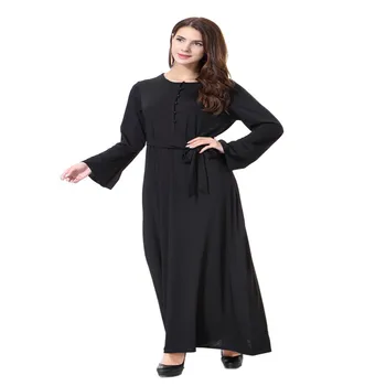 black muslim long sleeve dress women dubai style islamic abaya arab kaftan jilbab vintage cocktail robe
black muslim long sleeve dress women dubai style islamic abaya arab kaftan jilbab vintage cocktail robe