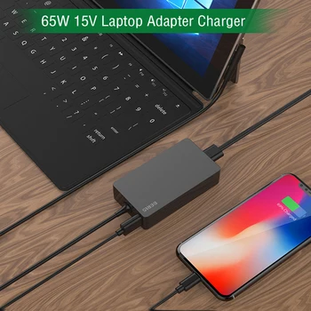 65W 15V Compitable Laptop Charger Adapter Power Supply for Microsoft Surface Pro 3 4 Charger for HP Elitebook Split Spectre 10nr
65W 15V Compitable Laptop Charger Adapter Power Supply for Microsoft Surface Pro 3 4 Charger for HP Elitebook Split Spectre 10nr