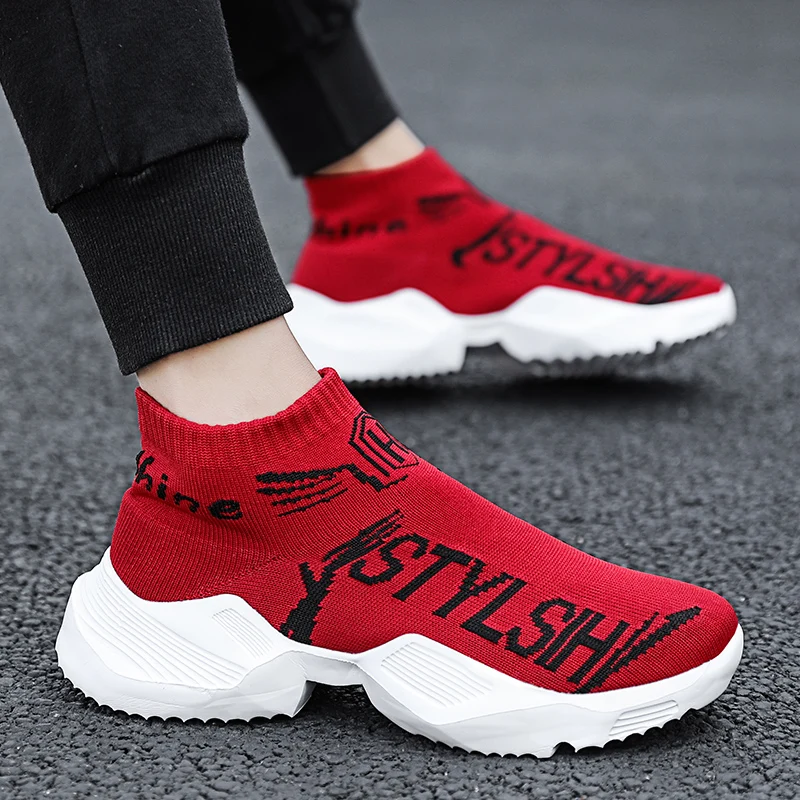 Summer Vulcanize Shoes Men 2019 Fashion Socks Shoes Male Comfort Breathable Sneakers Walking Platform Tenis Masculino Footwears
Summer Vulcanize Shoes Men 2019 Fashion Socks Shoes Male Comfort Breathable Sneakers Walking Platform Tenis Masculino Footwears